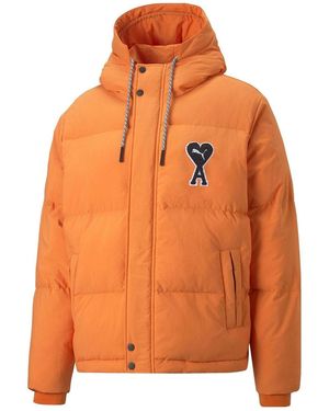 PUMA X Ami Puffer Jacket - Orange