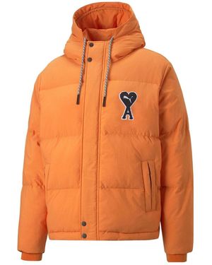 PUMA X Ami Puffer Jacket - Orange