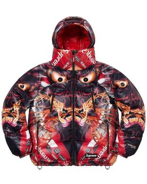 Supreme Reversible Featherweight Down Puffer Jacket - Red