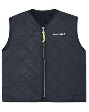 Converse (Wmns) Sherpa Reversible Vest - Blue