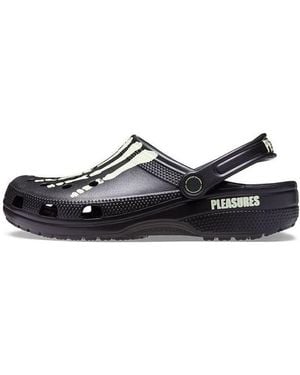 Crocs™ Pleasures X Classic Clog 'Skeleton - Black