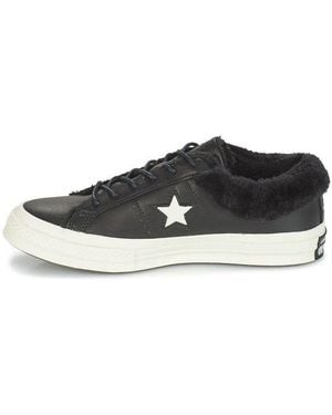 Converse One Star Low Street Warmer - Black