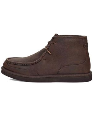 UGG Bosley Series Casual Fleece Lined Coffee - Brown
