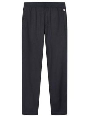 Fila Knit Straight Casual Sports Pants - Blue