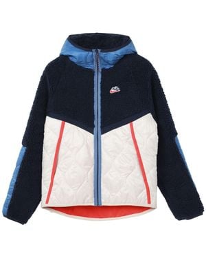 Nike Sportswear Heritage Colour Warm Cap Jacket Obsidian - Blue
