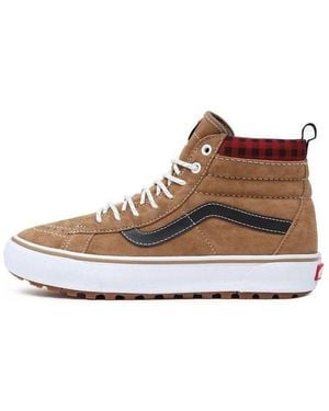 Vans Sk8-Hi Mte-1 'Plaid' - Brown