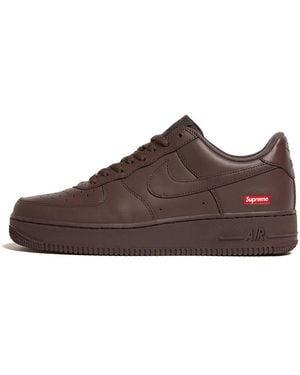 Nike X Supreme Air Force 1 Low 'Baroque' - Brown