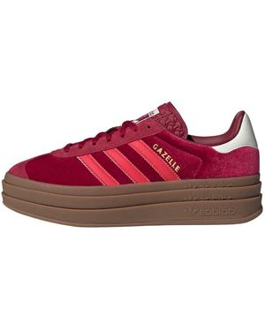 adidas (Wmns) Gazelle Bold 'Bright Velvet' - Red