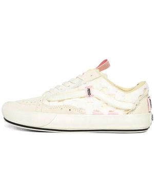 Vans Old Skool Cap 'Chenille Check' - White