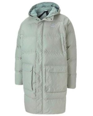 PUMA Classics Long Down Jacket - Blue