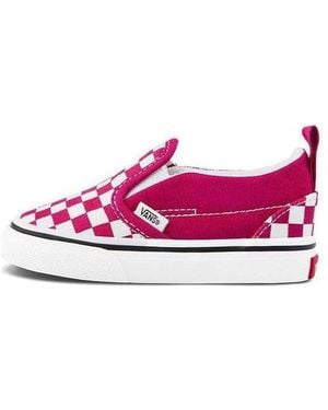 Vans Old Skool V Toddler/ Checkboard - Pink