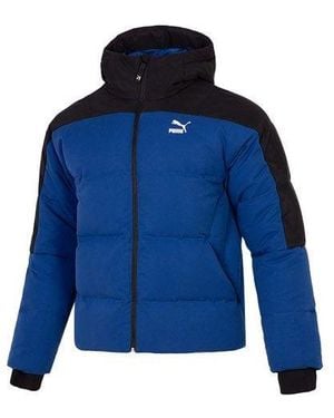 PUMA Colourblock Padded Down Jacket - Blue