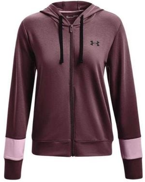Under Armour (Wmns) Rival Terry Jacket - Purple