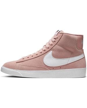 Nike (Wmns) Blazer Mid Vintage Suede 'Coral Stardust' - Brown