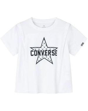 Converse (Wmns) Logo Printed T-Shirt - White