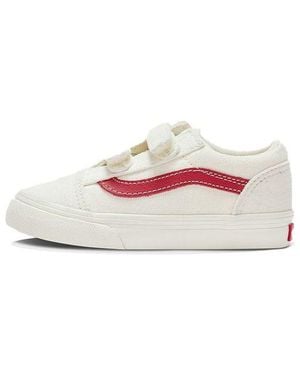 Vans Old Skool V Retro Low Tops Skateboarding Shoes - Pink