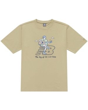New Balance X Pk Guitar Graphic T-Shirt 'Light' - Natural
