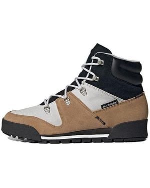 adidas Terrex Snowpitch Climawarm Boots 'Raw Desert' - Blue