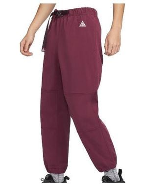 Nike Acg Series Solid Colour Logo Jogger - Purple