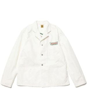 Human Made X Krispy Kreme Factory Jacket - White
