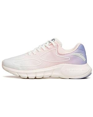 Anta (Wmns) Running Series Low 'Ivory Breathable Mesh' - Pink