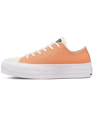 Converse (Wmns) Renew Cotton Chuck Taylor All Star Platform Low 'Fuel' - Orange