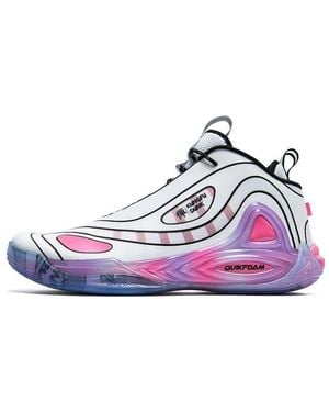 361 Degrees X Aaron Gordon Ag 2 Icon Basketball Shoes - Purple