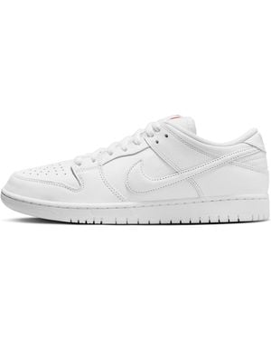 Nike Sb Dunk Low Pro 'Triple' - White