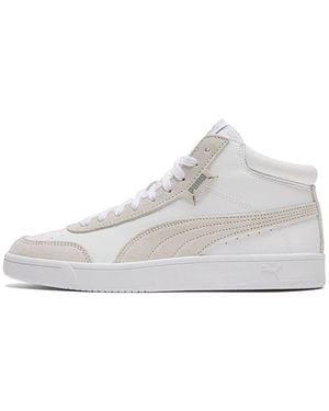 PUMA Court Legend Mid - White