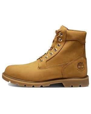 Timberland Basic 6 Inch Waterproof Boots 'Wheat Nubuck' - Brown