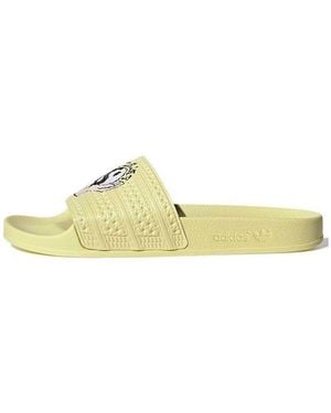 adidas Palace X Slides 'Wellness' - Yellow