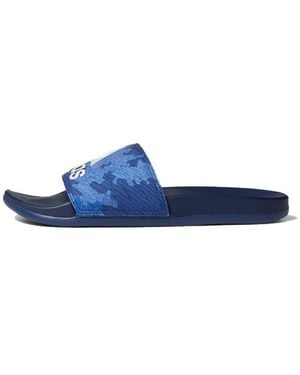 adidas Adilette Comfort Slides Slipper - Blue