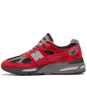 New Balance 991V2 - Red