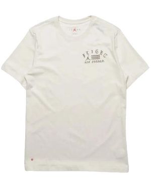 Nike Air Artist Series By Umar Rashid T-Shirt Asia Sizing 'Sail' Dx9560-030 - White