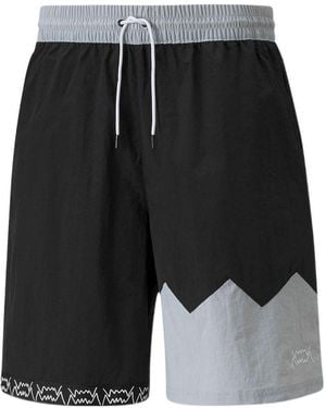 PUMA Jaws Woven Basketball Shorts - Black