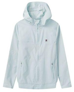 Fila Sports Hooded Woven Jacket Mint - Blue