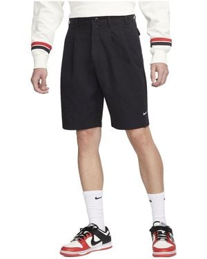 Nike Pleated Chino Shorts - Black