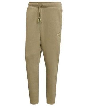 adidas Fl Pt Solid Colour Drawstring Sports Pants/Trousers/Joggers - Green