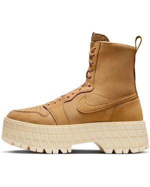 Nike (Wmns) 1 High Brooklyn 'Wheat Muslin' - Natural