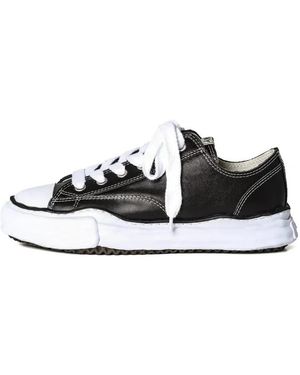 Maison Mihara Yasuhiro Peterson Og Sole Leather Low - Black