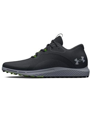 Under Armour Charged Draw 2 Spikeless Golf Steel' - Black
