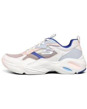 Skechers (Wmns) Stamina Airy Low Top Running Shoes/Multi - White