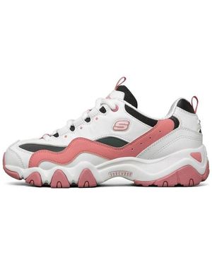 Skechers (Wmns) D'Lites 2.0 Running Shoes - White
