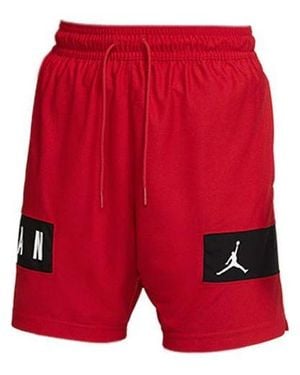 Nike Casual Sports Running Basketball Shorts - Red