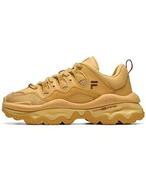Fila (Wmns) Qd96 Athletic Shoes - Yellow