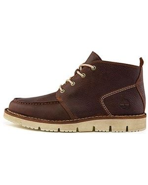 Timberland Westmore Moc-Toe Chukka Boots 'Dark' - Brown