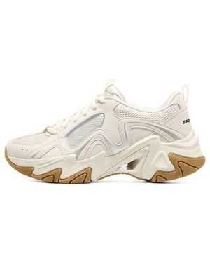 Skechers (Wmns) Stamina V3 Shoes Tan' - White