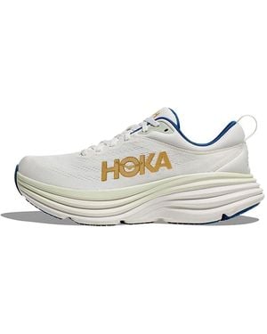 Hoka One One Bondi 8 Running Shoes - White