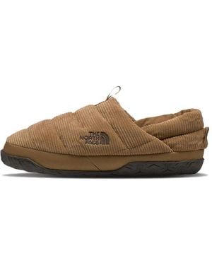 The North Face Corduroy Nuptse Mules 'Utility' - Brown