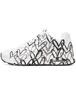 Skechers (Wmns) Uno-Spread The Lovewbgy X James Goldcrown - White